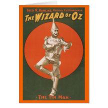 Das Zauberer- von Ozmusical - der Zinn-Mann Karten