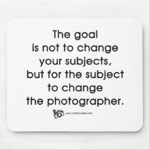 Das Ziel des Fotografen Mauspad