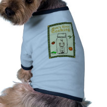 Das Zuhause-Kochen der Mammas Hundeshirt