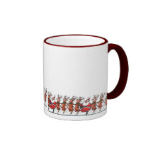 Dasher, Tänzer, Prancer, Sankt? Teetasse