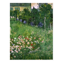Daubignys Garten, Vincent van Gogh Postkarten