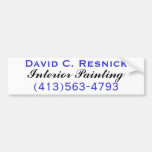 David C. Resnick, Innenmalerei Auto Aufkleber