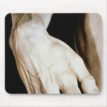 David durch Michelangelo Buonarroti, 1501-04 Mauspad