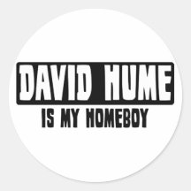 David Hume ist mein Homeboy Aufkleber