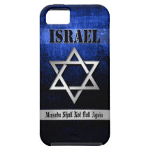 Davidsstern Blau u. Silber Hülle Fürs iPhone 5