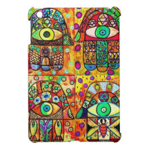 Davidsstern Hamsa Vintages Tapastry