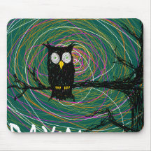 Daymare gespenstische Eule Mousepad