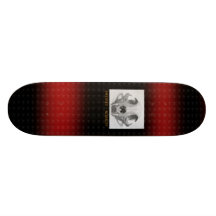 Dayna-Skullie-Pro-ROT Personalisiertes Skatedeck