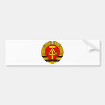 DDR Wappen Autosticker