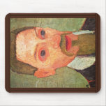 De: Porträt von Rainer Maria Rilke durch Paula Mousepads