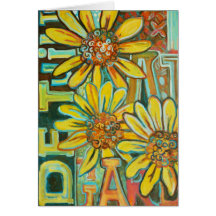 De Tuin, Sonnenblume-Kunst-Produkte Karten