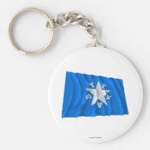 de Zavala Flag von Texas Schlüsselband
