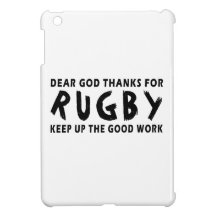 Dear God Thanks For Rugby iPad Mini Cover
