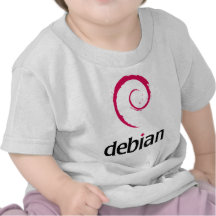 Debian Linux Produkte u. Entwürfe! Shirts