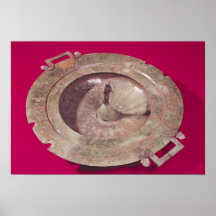 Deckel eines krater plakatdrucke