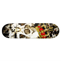 Defekter König Bedrucktes Skateboard