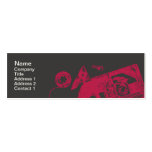 Defektes Band - dünn Visitenkarte