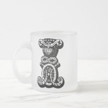 Dekorativer Monogramm-Becher Tassen