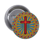 DEKORATIVES KREUZ ANSTECKNADEL