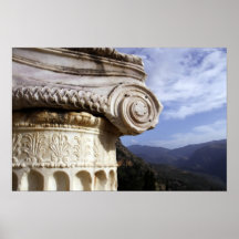 Delphi-Tempel Plakatdruck