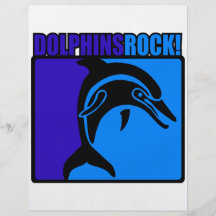 Delphin-Felsen! $3 Flyer Druck