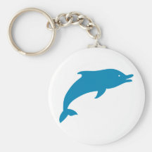 Delphin-Meeressäugetier-Fisch-Ozean-Blau-Tier Schlüsselbänder