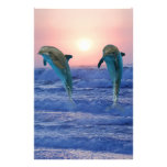 Delphine am Sonnenaufgang Individuelle Büropapiere