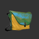 "Deltagrün" - Kuriertasche Medium kuriertaschen