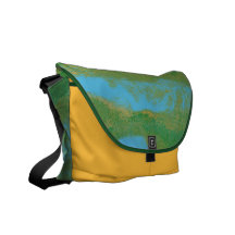 "Deltagrün" - Rickshaw-Bote-Tasche Kurier Taschen