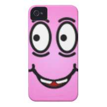 Deluxe alberne Smiley Case-Mate iPhone 4 Hüllen
