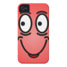 Deluxe alberne Smiley iPhone 4 Etuis