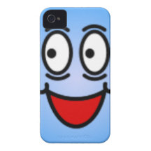 Deluxe alberne Smiley iPhone 4 Etuis