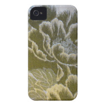 Deluxe GoldBlume iPhone 4 Case-Mate Hüllen