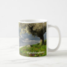 Dem Becher der Welt an des Rand-(Frühling) Tasse