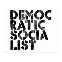 Demokratischer Sozialist Postkarten