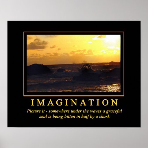 Demotivational Plakat-… Fantasie