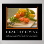 Demotivational Plakat-… gesundes Leben