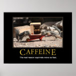Demotivational Plakat: Koffein