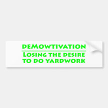 Demowtivation Auto Sticker