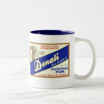 Denali Nationalpark (goldenes Eagle) Teetasse