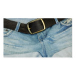 Denim-Geschäfts-Karten-Vintage Mode Visitenkarte