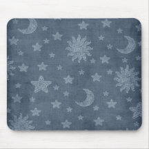 Denim himmlisch mauspad