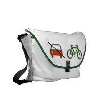 "denk ökologisch" - Kuriertasche Medium