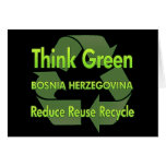 Denke ökologisch Bosnien-Herzegowina Karte