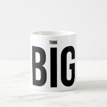 Denken Sie GROSSES Kaffeetasse