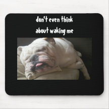 DENKEN SIE NICHT EINMAL AN ES MOUSEPAD