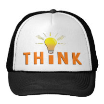 Denken Sie Trucker Mützen