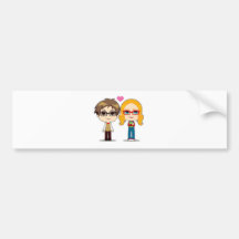 Depp-Liebe Auto Sticker