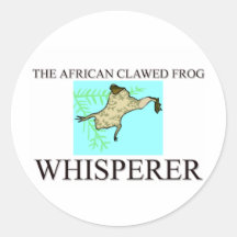 Der Afrikaner gekratzte FroschWhisperer Stickers