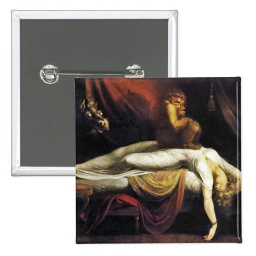Der Albtraum Anstecknadelbutton